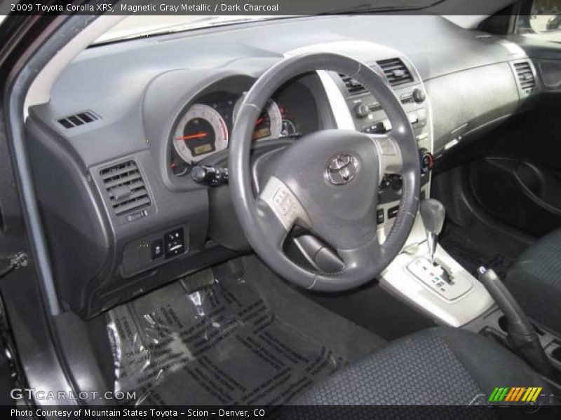 Magnetic Gray Metallic / Dark Charcoal 2009 Toyota Corolla XRS