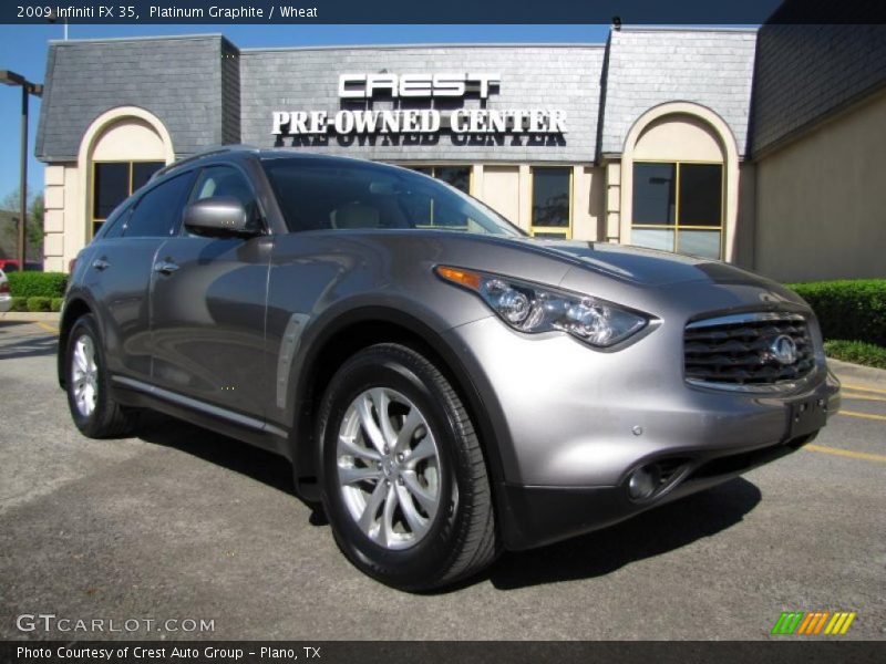 Platinum Graphite / Wheat 2009 Infiniti FX 35