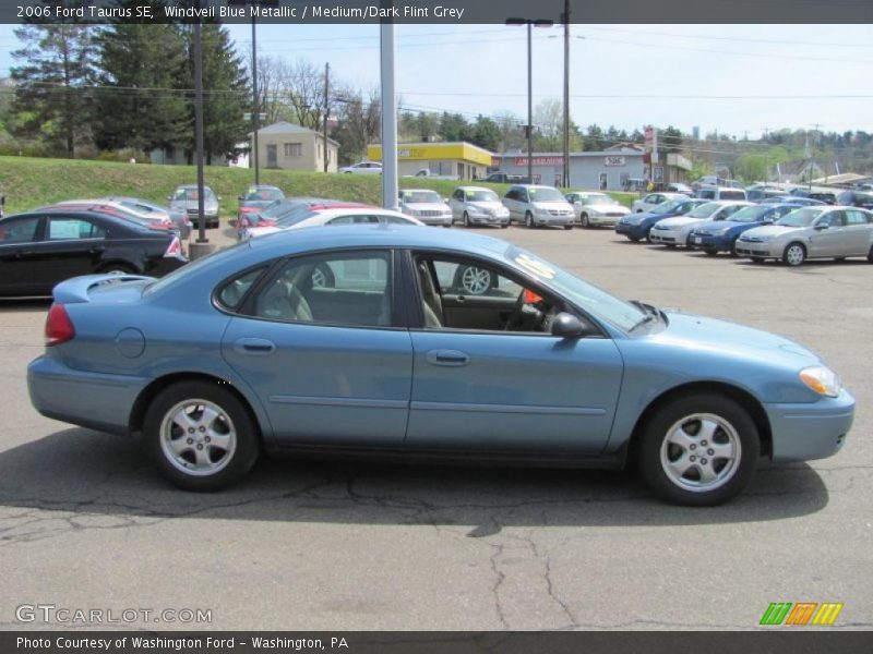 Windveil Blue Metallic / Medium/Dark Flint Grey 2006 Ford Taurus SE