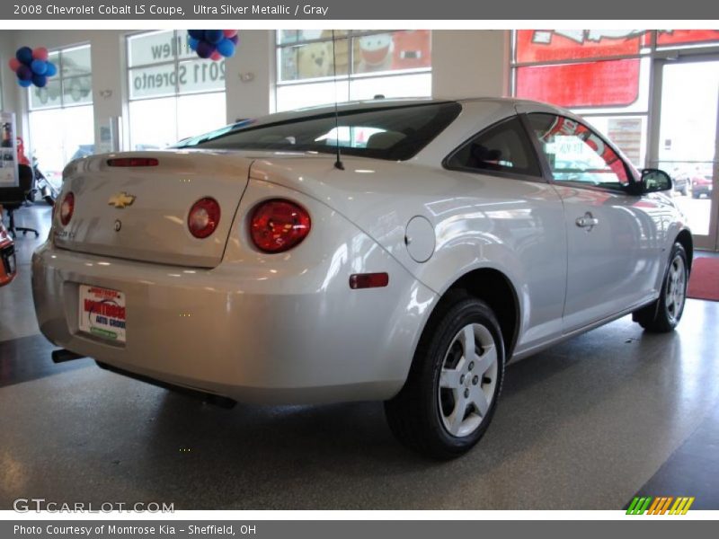 Ultra Silver Metallic / Gray 2008 Chevrolet Cobalt LS Coupe