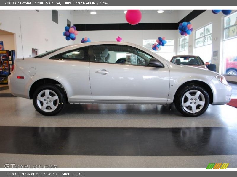 Ultra Silver Metallic / Gray 2008 Chevrolet Cobalt LS Coupe