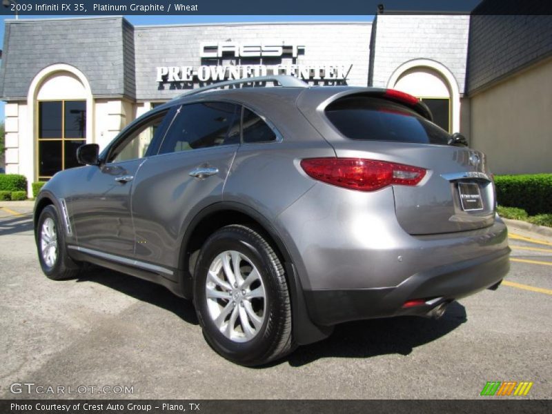 Platinum Graphite / Wheat 2009 Infiniti FX 35