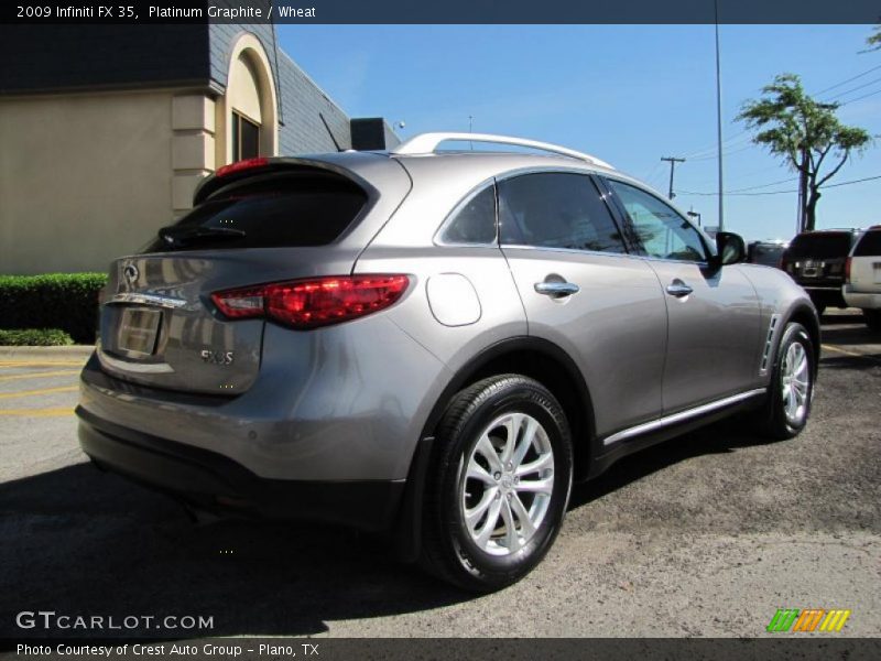 Platinum Graphite / Wheat 2009 Infiniti FX 35