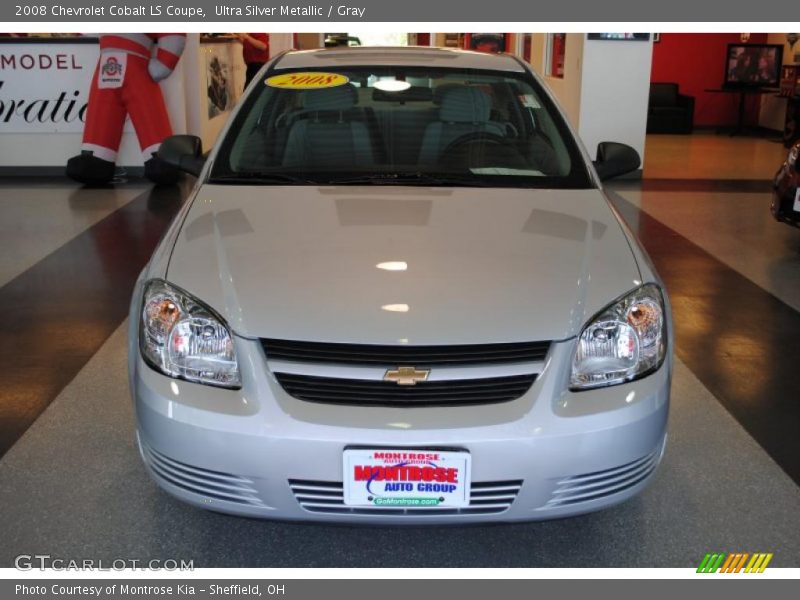 Ultra Silver Metallic / Gray 2008 Chevrolet Cobalt LS Coupe
