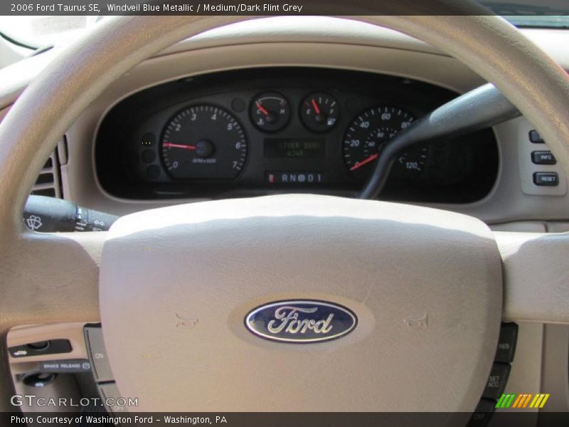 Windveil Blue Metallic / Medium/Dark Flint Grey 2006 Ford Taurus SE