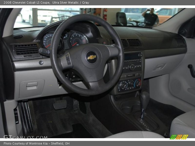 Ultra Silver Metallic / Gray 2008 Chevrolet Cobalt LS Coupe