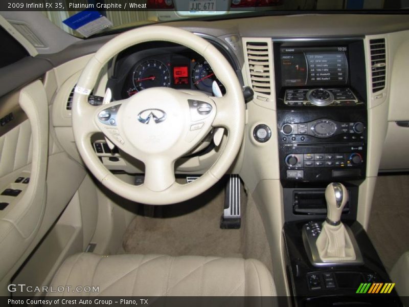 Platinum Graphite / Wheat 2009 Infiniti FX 35