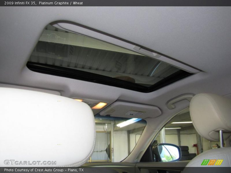Platinum Graphite / Wheat 2009 Infiniti FX 35