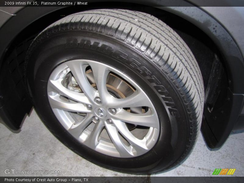 Platinum Graphite / Wheat 2009 Infiniti FX 35
