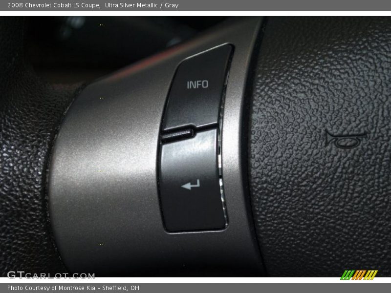 Ultra Silver Metallic / Gray 2008 Chevrolet Cobalt LS Coupe