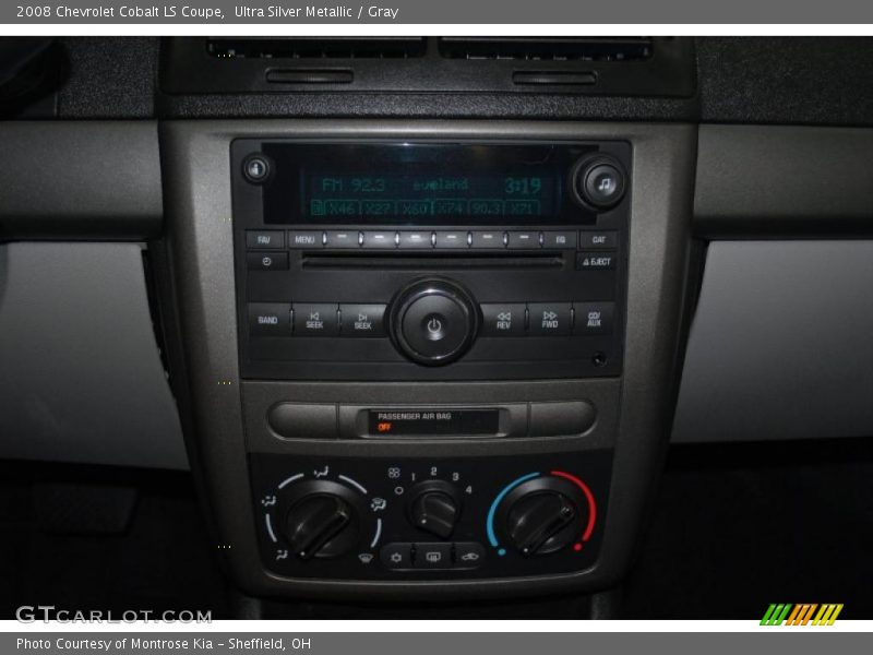 Ultra Silver Metallic / Gray 2008 Chevrolet Cobalt LS Coupe