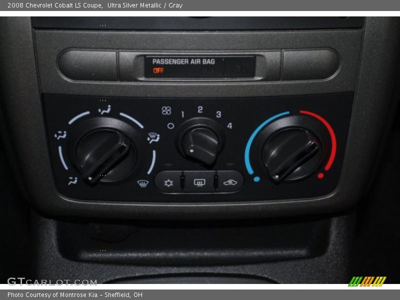 Ultra Silver Metallic / Gray 2008 Chevrolet Cobalt LS Coupe