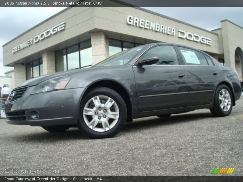 Smoke Metallic / Frost Gray 2005 Nissan Altima 2.5 S