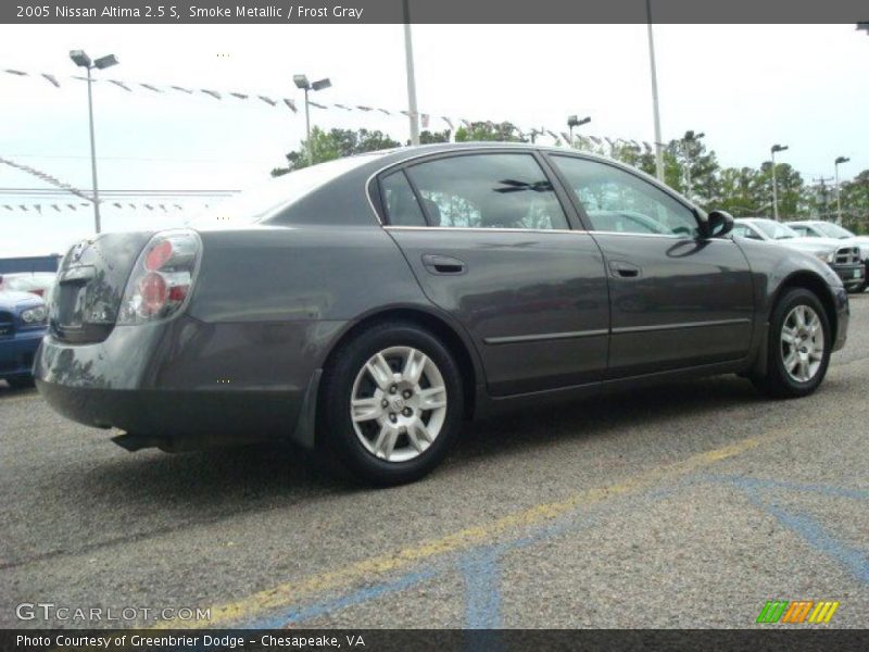 Smoke Metallic / Frost Gray 2005 Nissan Altima 2.5 S