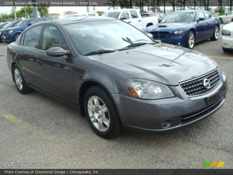 Smoke Metallic / Frost Gray 2005 Nissan Altima 2.5 S