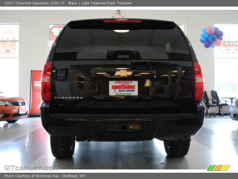 Black / Light Titanium/Dark Titanium 2007 Chevrolet Suburban 1500 LT