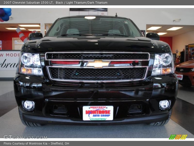 Black / Light Titanium/Dark Titanium 2007 Chevrolet Suburban 1500 LT