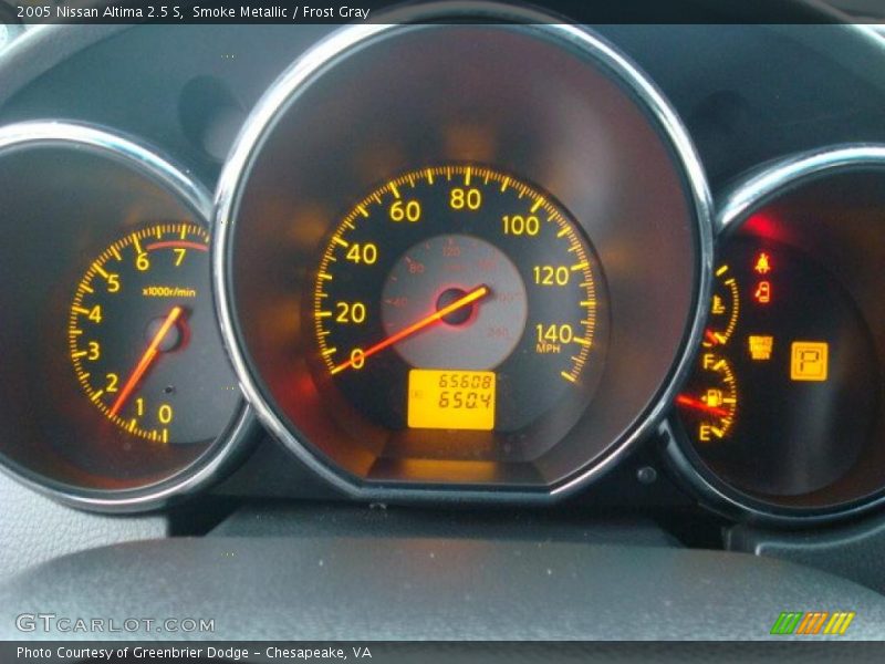 Smoke Metallic / Frost Gray 2005 Nissan Altima 2.5 S