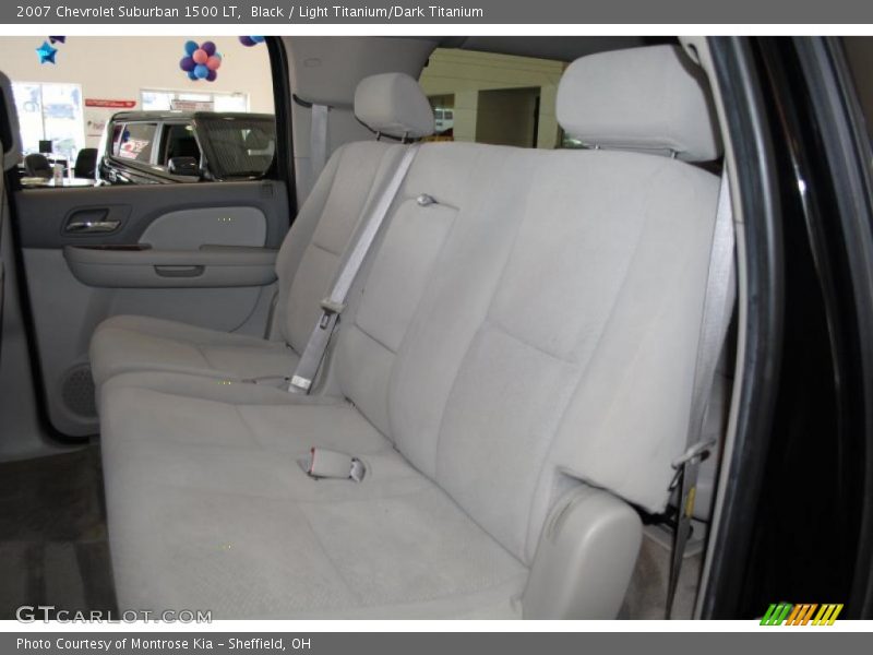 Black / Light Titanium/Dark Titanium 2007 Chevrolet Suburban 1500 LT