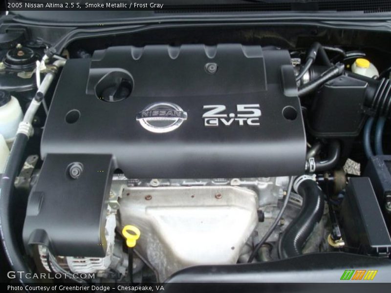 Smoke Metallic / Frost Gray 2005 Nissan Altima 2.5 S