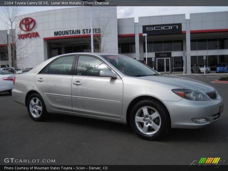 Lunar Mist Metallic / Dark Charcoal 2004 Toyota Camry SE V6