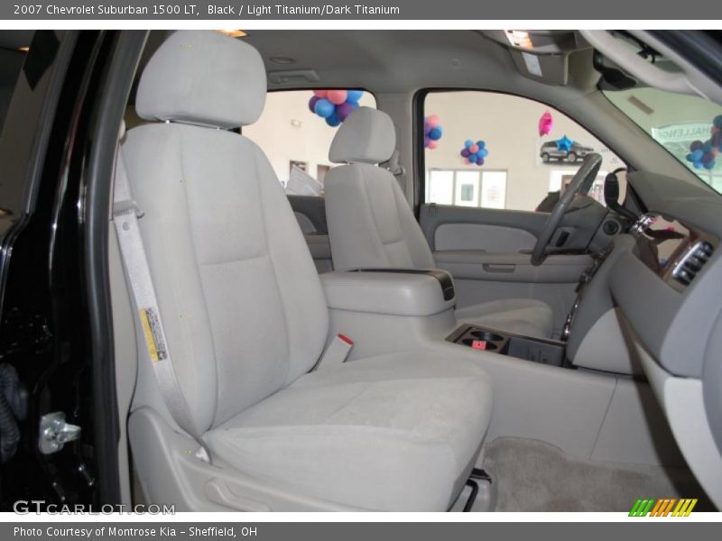Black / Light Titanium/Dark Titanium 2007 Chevrolet Suburban 1500 LT