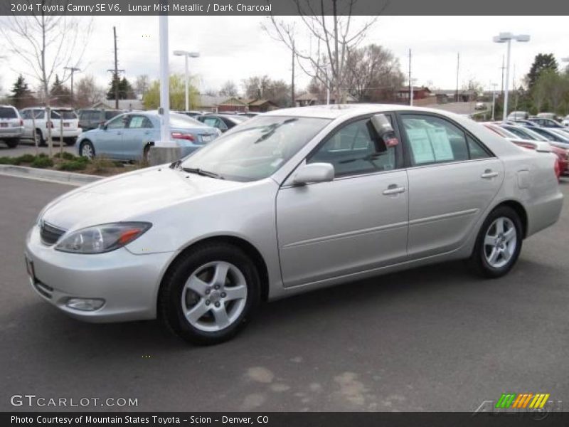 Lunar Mist Metallic / Dark Charcoal 2004 Toyota Camry SE V6