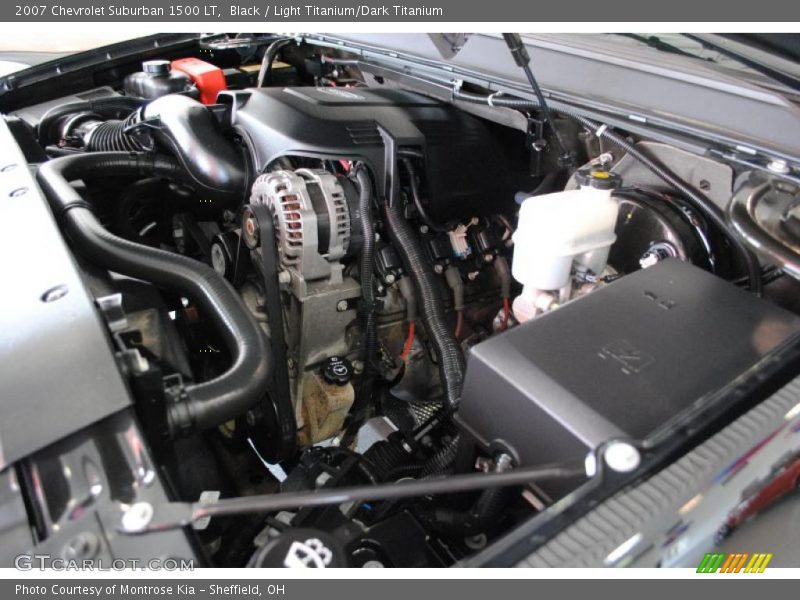 Black / Light Titanium/Dark Titanium 2007 Chevrolet Suburban 1500 LT