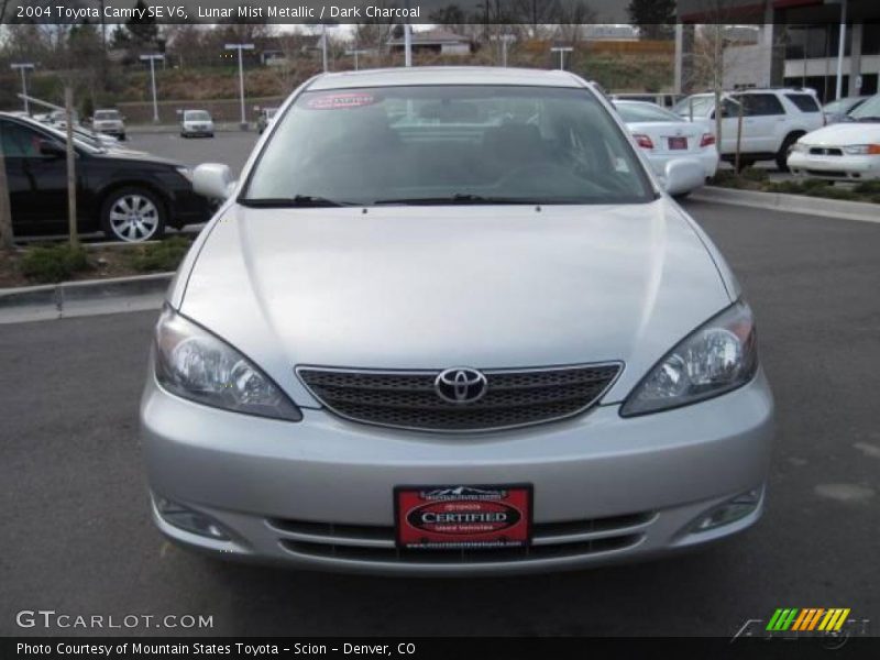 Lunar Mist Metallic / Dark Charcoal 2004 Toyota Camry SE V6