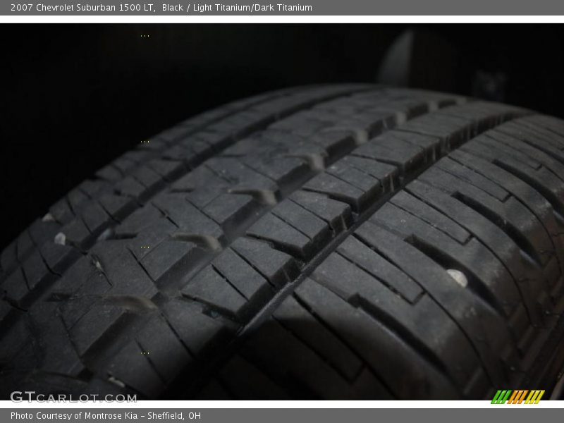 Black / Light Titanium/Dark Titanium 2007 Chevrolet Suburban 1500 LT