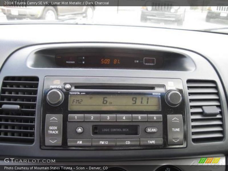 Lunar Mist Metallic / Dark Charcoal 2004 Toyota Camry SE V6