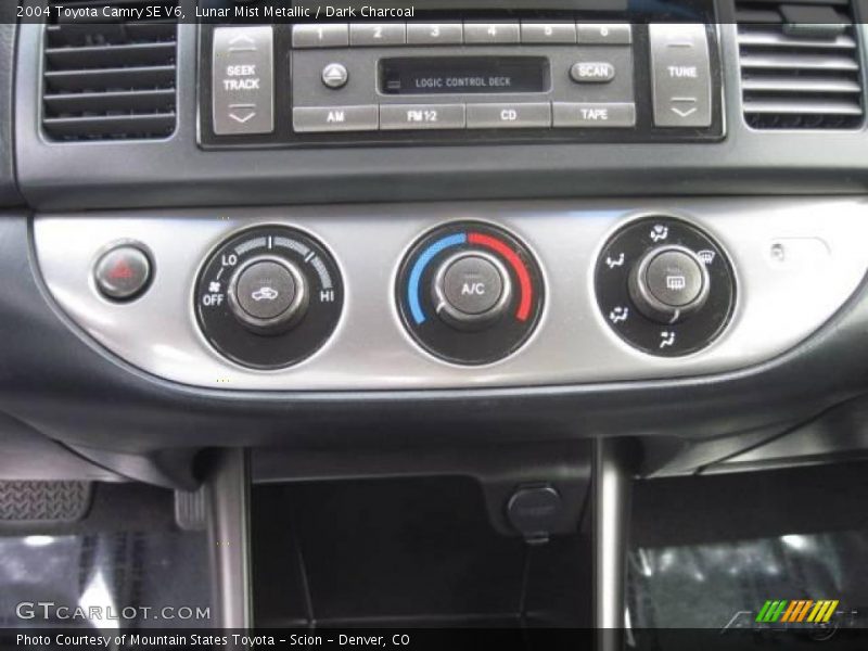 Lunar Mist Metallic / Dark Charcoal 2004 Toyota Camry SE V6