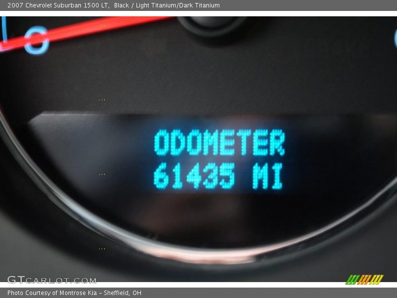 Black / Light Titanium/Dark Titanium 2007 Chevrolet Suburban 1500 LT