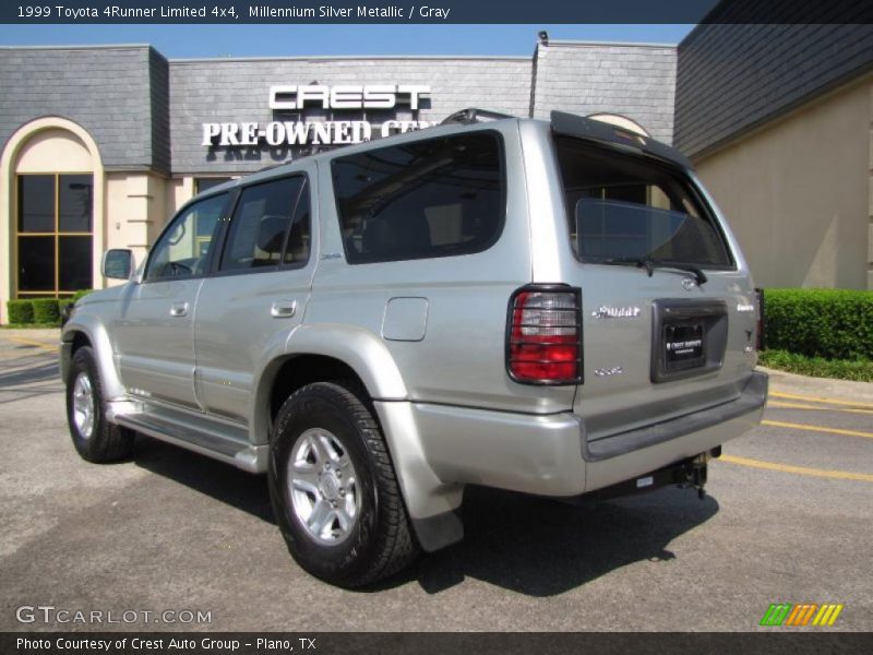 Millennium Silver Metallic / Gray 1999 Toyota 4Runner Limited 4x4