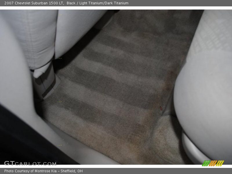 Black / Light Titanium/Dark Titanium 2007 Chevrolet Suburban 1500 LT