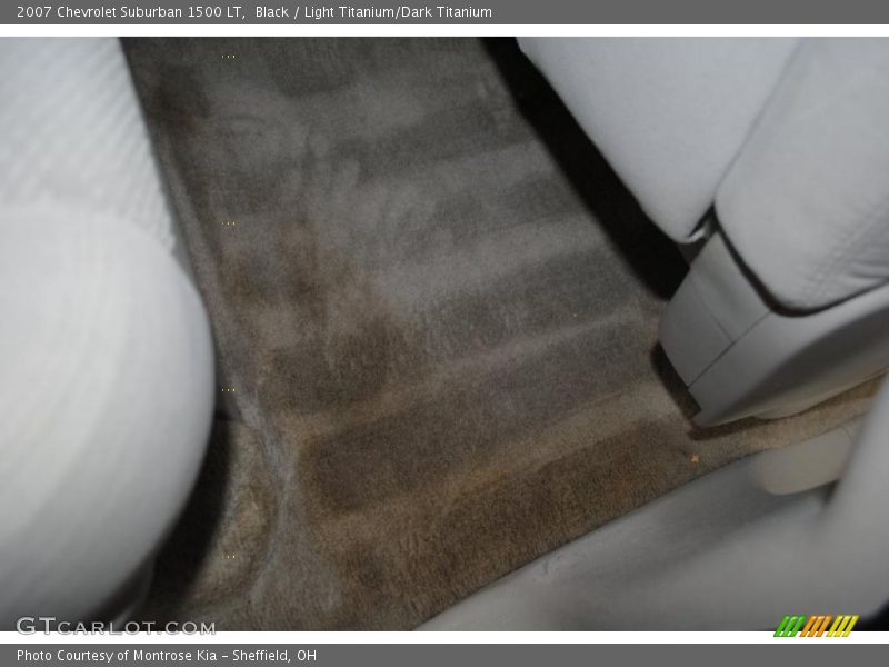 Black / Light Titanium/Dark Titanium 2007 Chevrolet Suburban 1500 LT