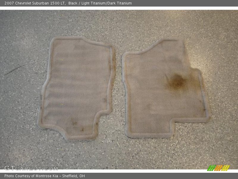 Black / Light Titanium/Dark Titanium 2007 Chevrolet Suburban 1500 LT