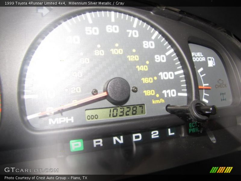 Millennium Silver Metallic / Gray 1999 Toyota 4Runner Limited 4x4