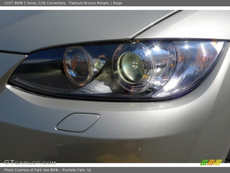 Platinum Bronze Metallic / Beige 2007 BMW 3 Series 328i Convertible
