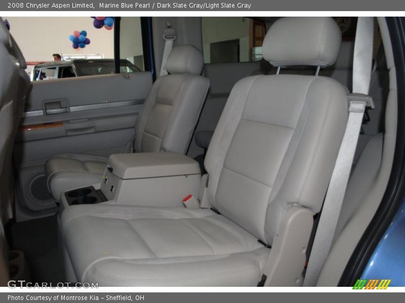 Marine Blue Pearl / Dark Slate Gray/Light Slate Gray 2008 Chrysler Aspen Limited