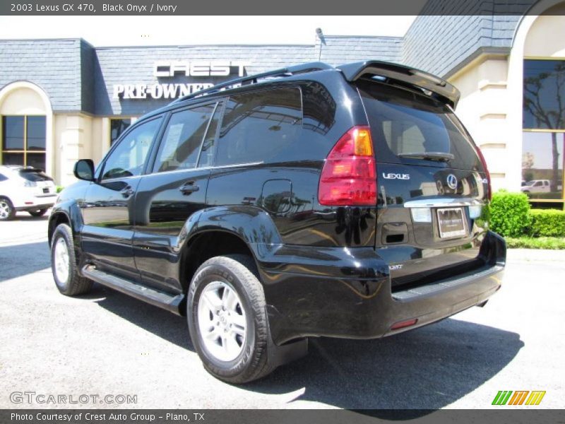 Black Onyx / Ivory 2003 Lexus GX 470