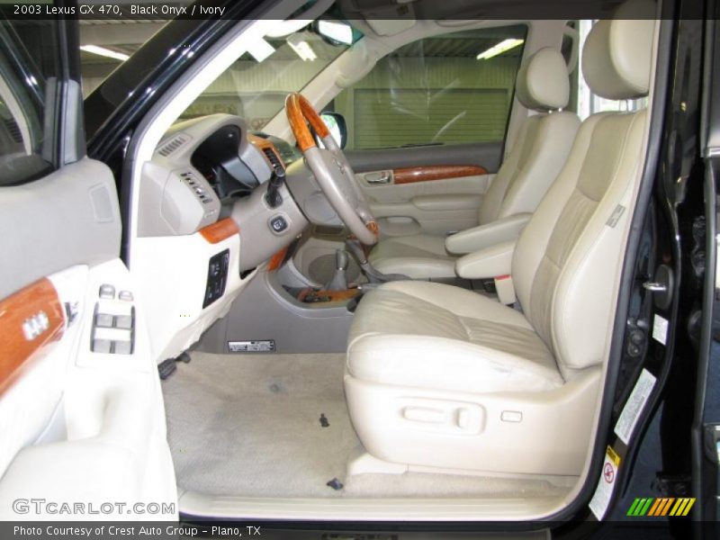 Black Onyx / Ivory 2003 Lexus GX 470