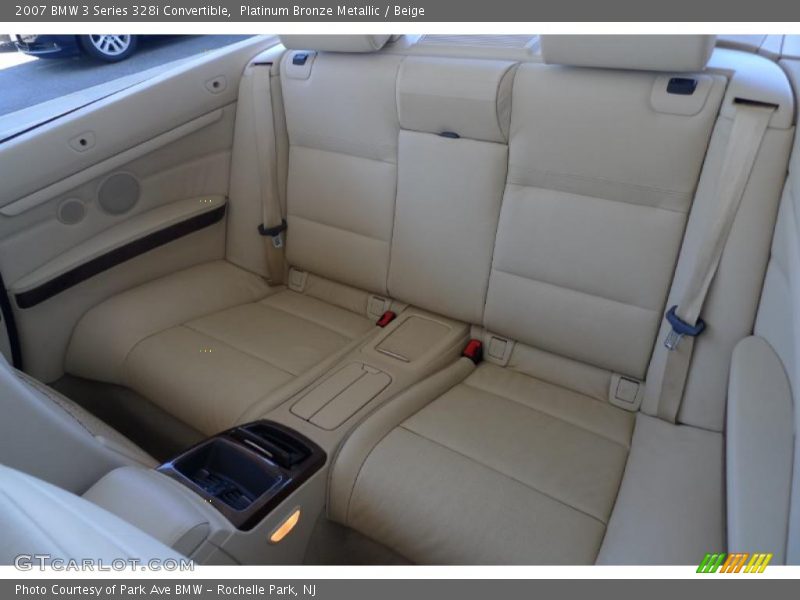 Platinum Bronze Metallic / Beige 2007 BMW 3 Series 328i Convertible