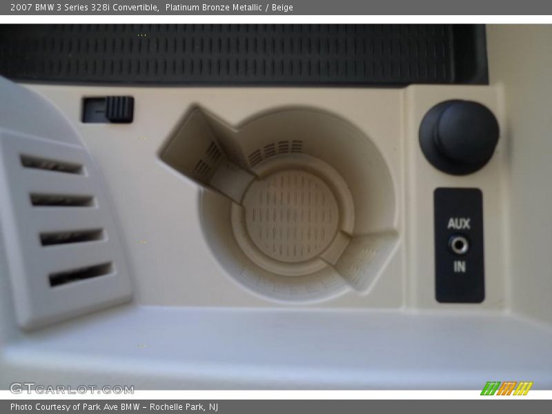 Platinum Bronze Metallic / Beige 2007 BMW 3 Series 328i Convertible