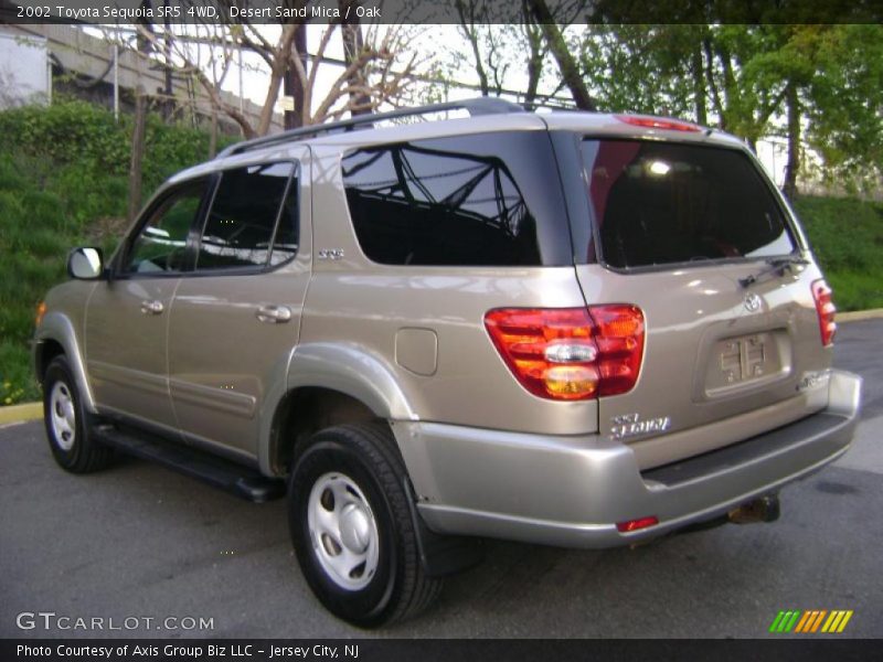 Desert Sand Mica / Oak 2002 Toyota Sequoia SR5 4WD