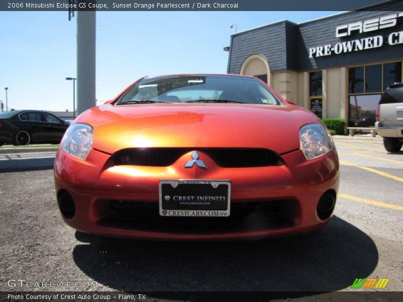 Sunset Orange Pearlescent / Dark Charcoal 2006 Mitsubishi Eclipse GS Coupe