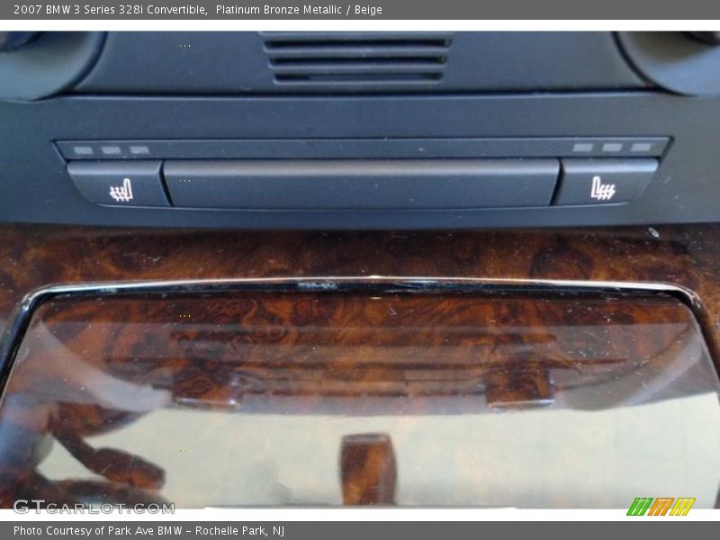 Platinum Bronze Metallic / Beige 2007 BMW 3 Series 328i Convertible