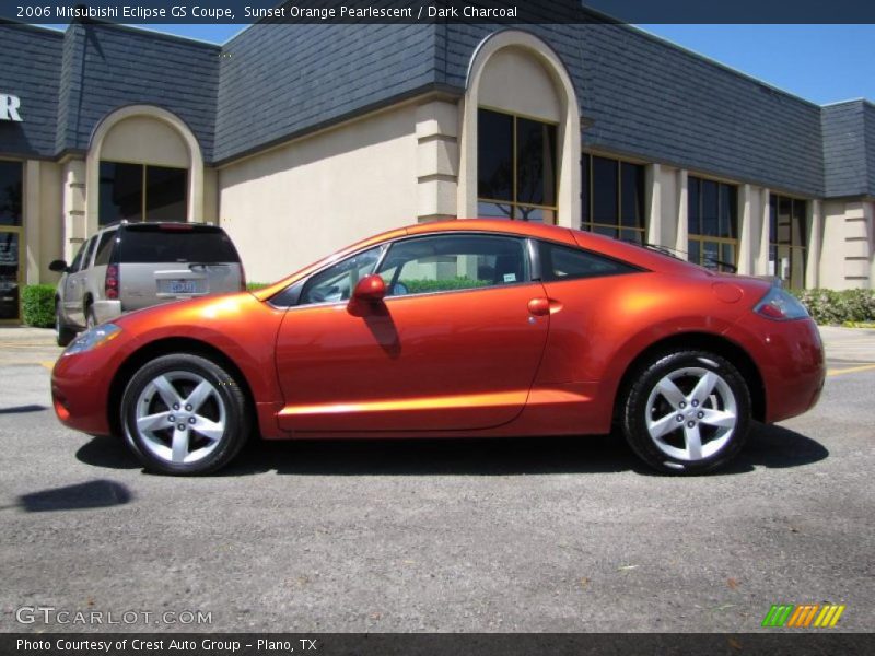 Sunset Orange Pearlescent / Dark Charcoal 2006 Mitsubishi Eclipse GS Coupe