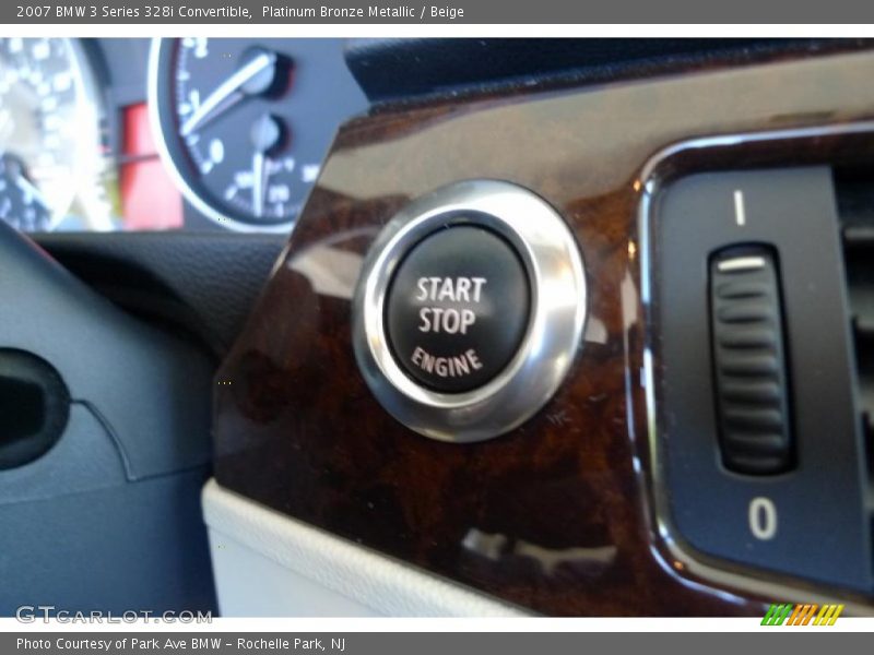 Platinum Bronze Metallic / Beige 2007 BMW 3 Series 328i Convertible