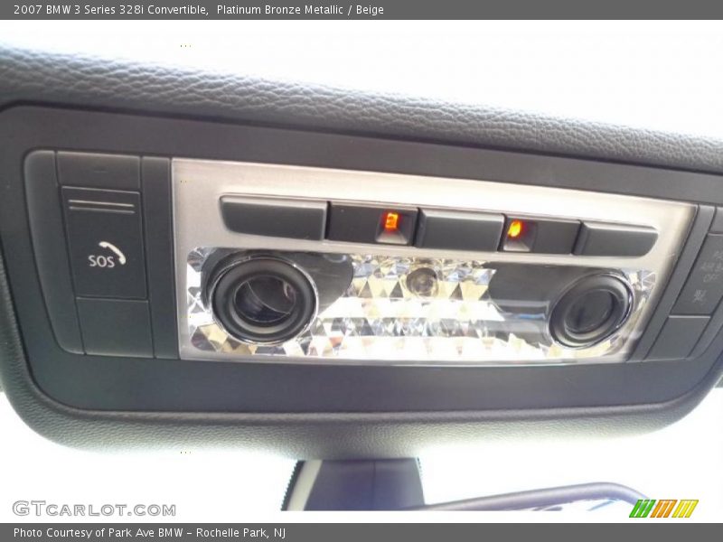 Platinum Bronze Metallic / Beige 2007 BMW 3 Series 328i Convertible